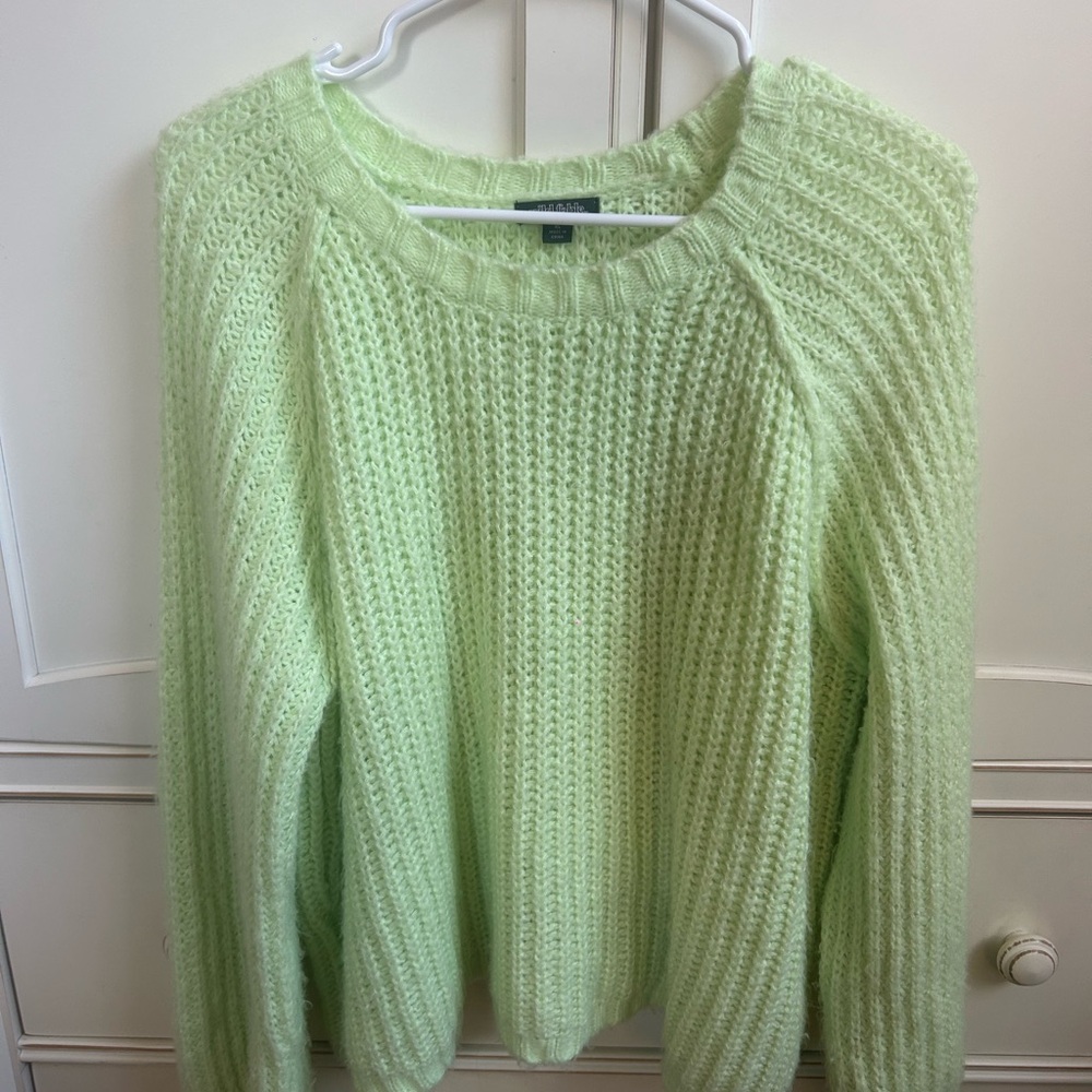 Wild Fable Mint Knit Sweater